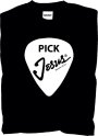 Pick Jesus T Shirt: Black, Small