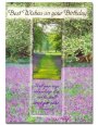 Best Wishes On Your Birthday Card - Single