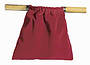 Offering Bag - Deep Red - Natural