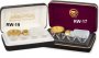 Portable Communion Set - Brasstone (White Lining)