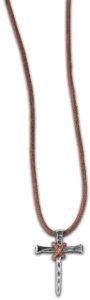 Nail Cross Necklace