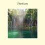 Waterfall: Thank You Card - Single