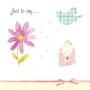 Just To Say Card - Single
