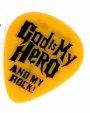 God Is My Hero Guitar Pick