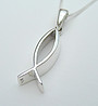 Deep Fish Pendant: Silver 