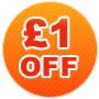 Summer Sale �1 Off