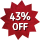 43% Off