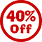 40% Off