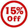 15% Off