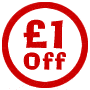 �1 Off