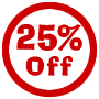 25% Off
