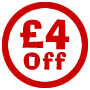 �4 Off