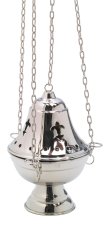 Nickle Plated Thurible H 17 cm