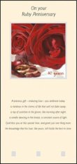 On Your Ruby Anniversary ****