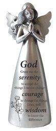 5" Serenity Prayer Resin Message Angel