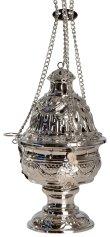 Nickel Plated Thurible H 24 cm