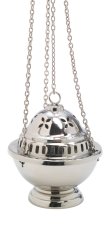 Nickel Plated Thurible H 14 cm