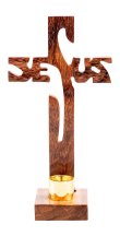 "Jesus" Cross H 19 cm