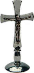 Cross With Christ - Silver Plated