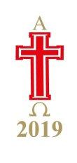 Candle Transfer - Red And White Cross