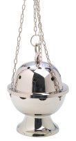 Nickel Plated Thurible H 23 cm