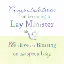Lay Minister Single Card