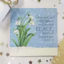 Snowdrops (Pack of 5) Christian Christmas Cards