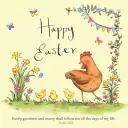 Easter Hen Pack of 5 Easter Cards
