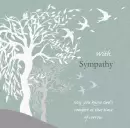 Swallow Tree Sympathy Single Card