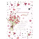 Anniversary Roses Single Card