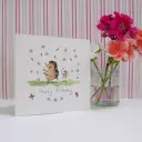 Hedgehog and Mouse Birthday Single Card