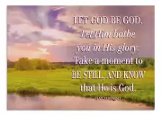 Max Lucado - Thinking of You - Let God Be God - 12 Boxed Cards