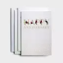 Anniversary - Floral - 12 Boxed Cards, KJV