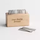Our Daily Bread Wooden Promise Box