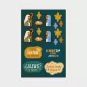 Nativity Sticker Cards Box of 8