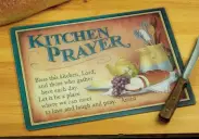Chopping Board/Kitchen Prayer