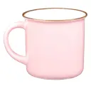 Be Still and Know Pink Camp Style Coffee Mug, Psalm 46:10