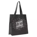 Tote Black Strong & Courageous Josh. 1:9