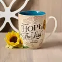 Mug Blue/Tan Vintage Hope in the Lord Isa. 40:31