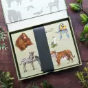 Fliplid Boxed Notecard Set - Patricia Maccarthy Jungle Green
