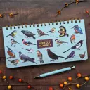 Landscape Weekly Planner And Pen Set - Patricia Maccarthy Birds