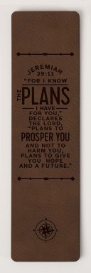 Bookmark-For I Know The Plans (Jeremiah 29:11)