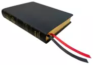 NASB 1995 Side-Column Reference Bible, Black Genuine Leather