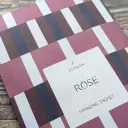 Scented Wardrobe Sachets (Rose) With Hook - Purple