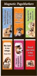 Bookmark-Pagemarker-Magnetic-Dogs/Gods Own-Set Of 6