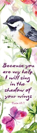 Because You Are My Help Bookmark (Pack of 10)