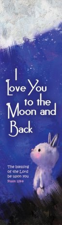 I Love You to the Moon Bookmark (Pack of 10)