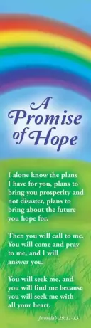 Promise of Hope Bookmark (Pack of 10)