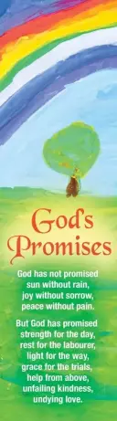 God's Promises Bookmark (Pack of 10)