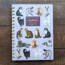 A5 Wiro Notebook With Dividers - Patricia Maccarthy Cats